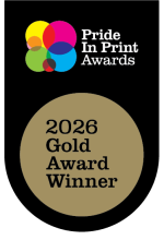 Pride in Print Awards 2026 Gold Winner - Craigs Design & Print